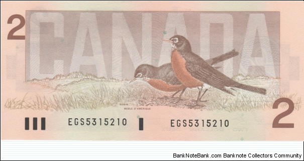 Banknote from Canada year 1986