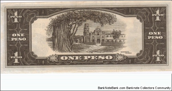 Banknote from Philippines year 1949