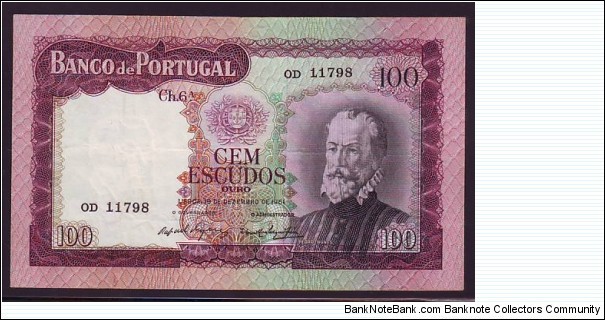 100 Escudos Banknote