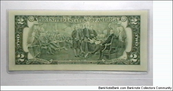 Banknote from USA year 2008