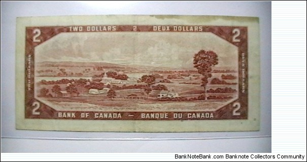 Banknote from Canada year 1954