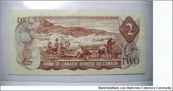 Banknote from Canada year 1974