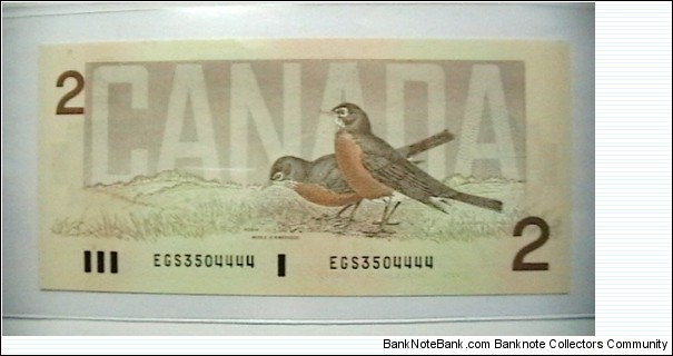 Banknote from Canada year 1986