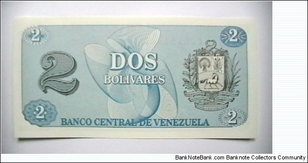 Banknote from Venezuela year 1989