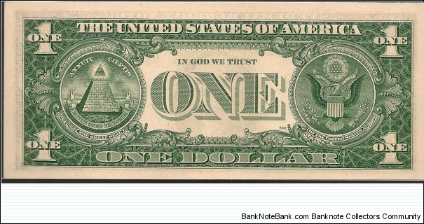 Banknote from USA year 1963