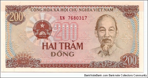 200 Dong Banknote