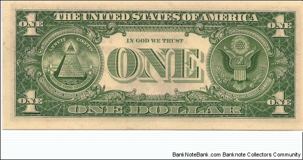 Banknote from USA year 1957