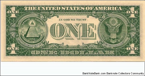 Banknote from USA year 1963