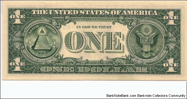 Banknote from USA year 1963