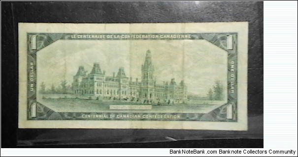 Banknote from Canada year 1967