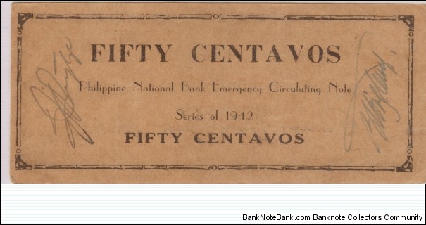 Banknote from Philippines year 1942