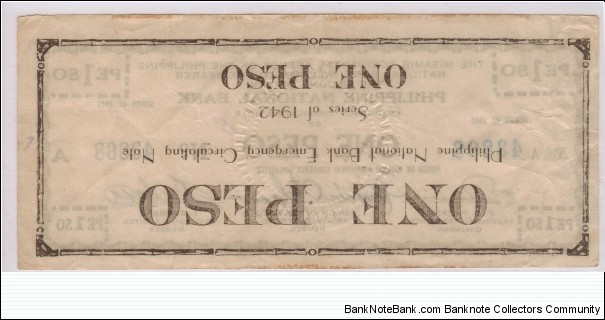 Banknote from Philippines year 1942