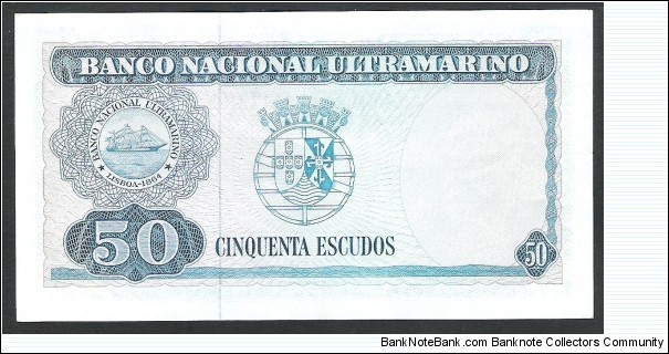 Banknote from Portugal year 1967