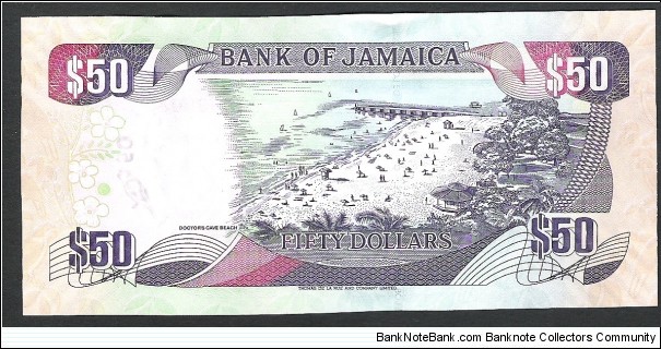 Banknote from Jamaica year 2005