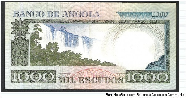 Banknote from Angola year 1973