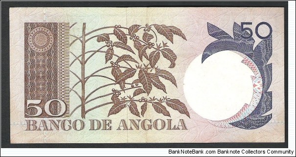Banknote from Angola year 1973