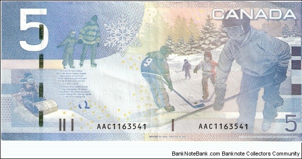 Banknote from Canada year 2006