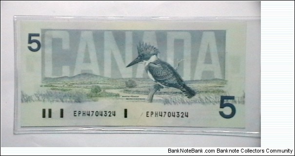 Banknote from Canada year 1986
