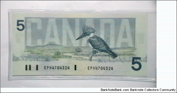 Banknote from Canada year 1986