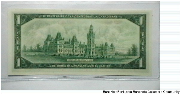 Banknote from Canada year 1967