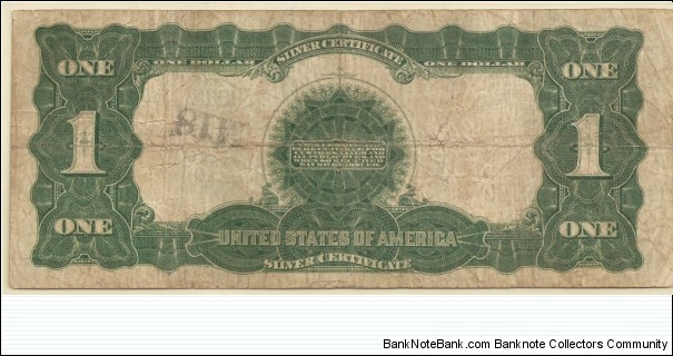 Banknote from USA year 1899