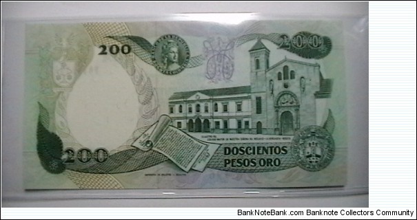 Banknote from Colombia year 1991