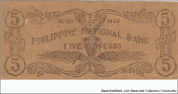 Banknote from Philippines year 1942