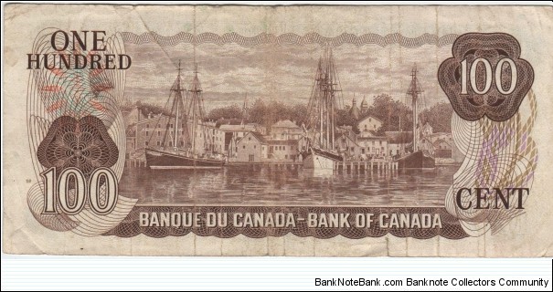 Banknote from Canada year 1975