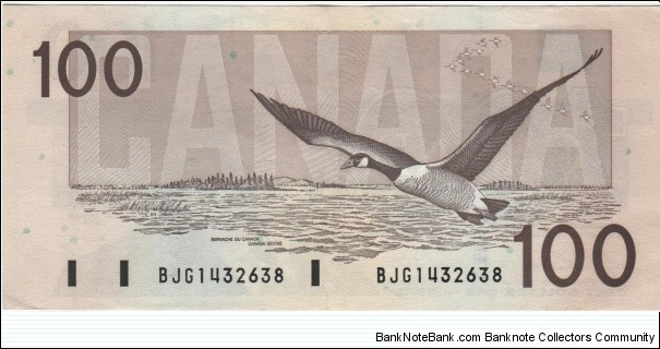 Banknote from Canada year 1988