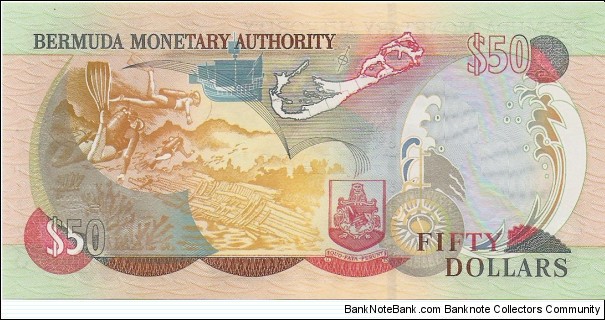 Banknote from Bermuda year 2003