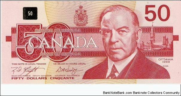 50 Dollars Banknote