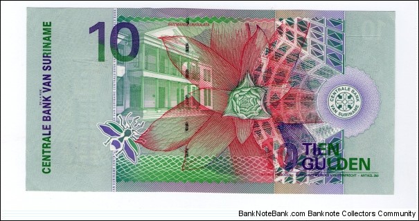 Banknote from Suriname year 2000