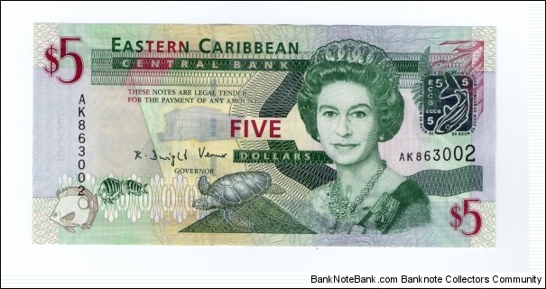 5 Dollars Banknote