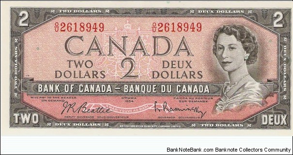 2 Dollars Banknote