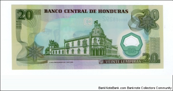 Banknote from Honduras year 2008