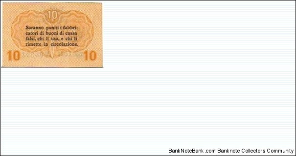 Banknote from Italy year 1918