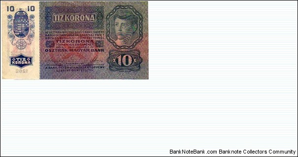 Banknote from Austria year 1919