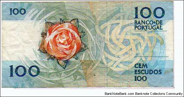 Banknote from Portugal year 1988