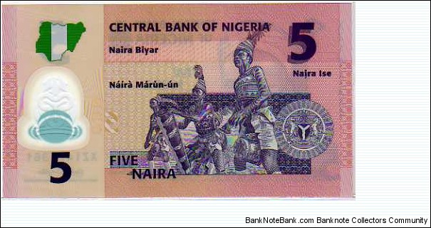 Banknote from Nigeria year 2009