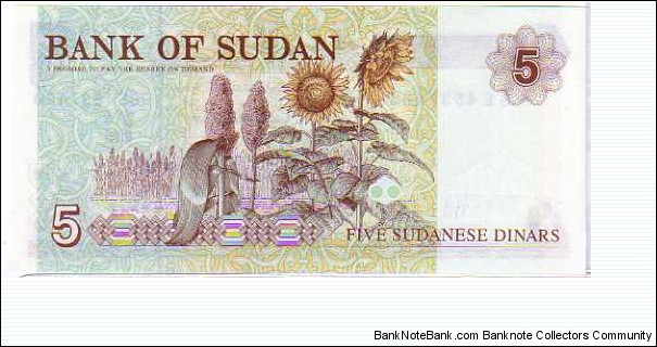 Banknote from Sudan year 1993