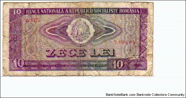 10 Lei __ pk# 94 Banknote