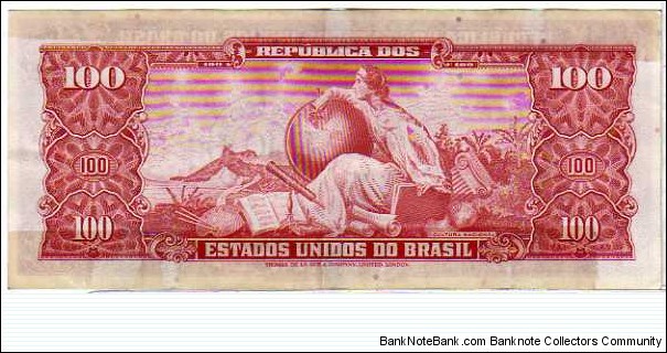 Banknote from Brazil year 1967