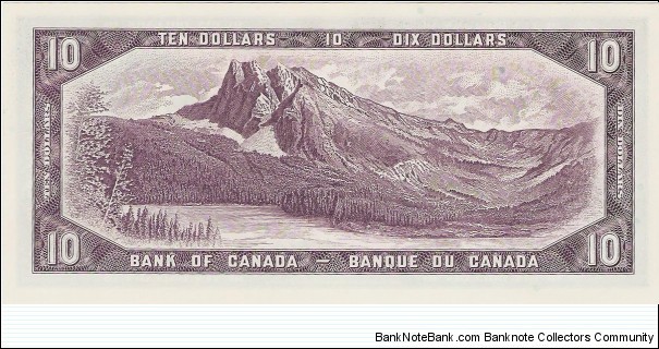 Banknote from Canada year 1954