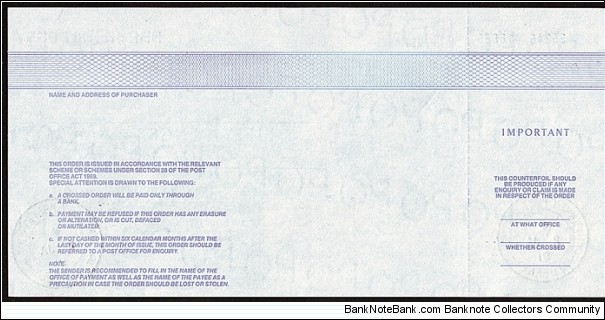 Banknote from Alderney year 1991