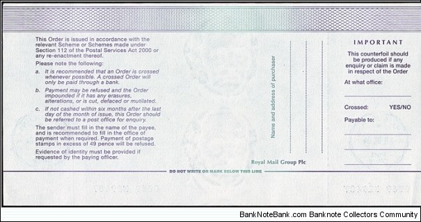 Banknote from Channel Islands year 2004