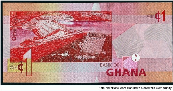 Banknote from Ghana year 2007