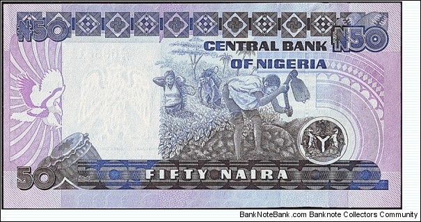 Banknote from Nigeria year 2004