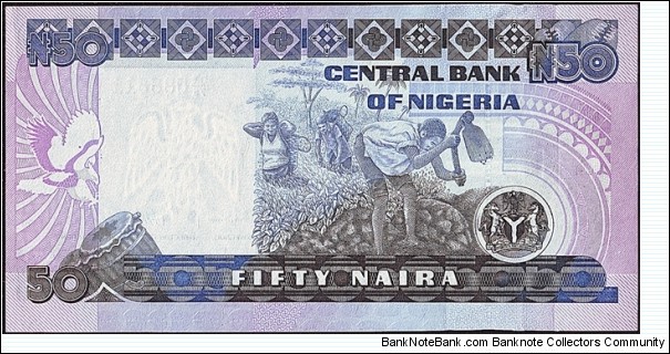 Banknote from Nigeria year 2004