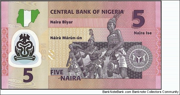 Banknote from Nigeria year 2009