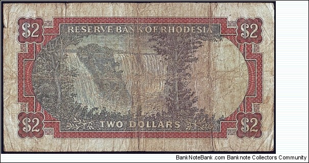 Banknote from Rhodesia year 1979